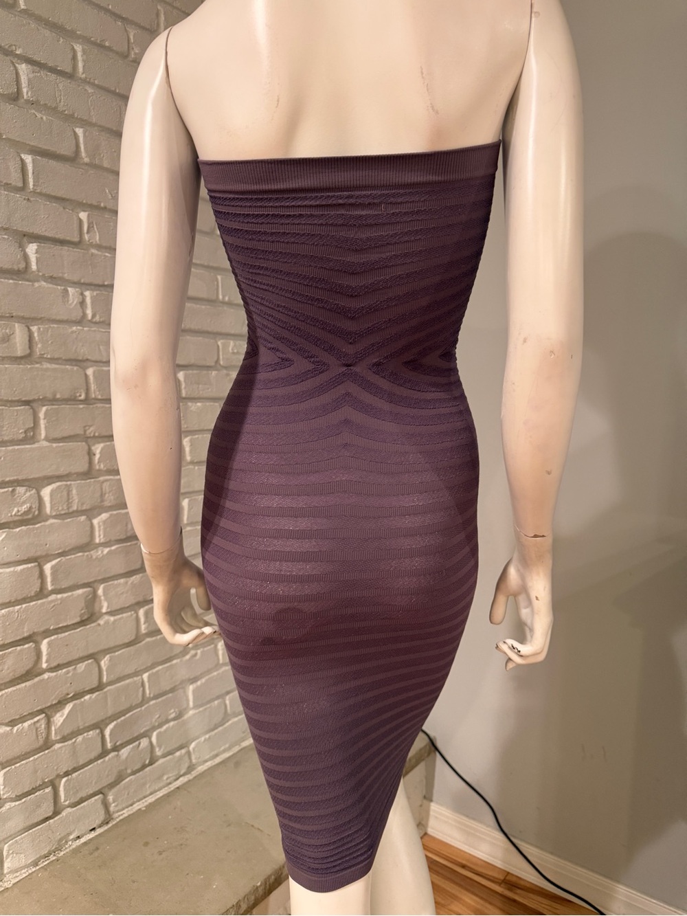Intimately Free People Purple Strapless Bodycon Midi XS/S NWOT Super Stretch - Picture 14 of 15